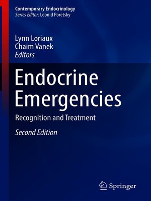 cover image of Endocrine Emergencies